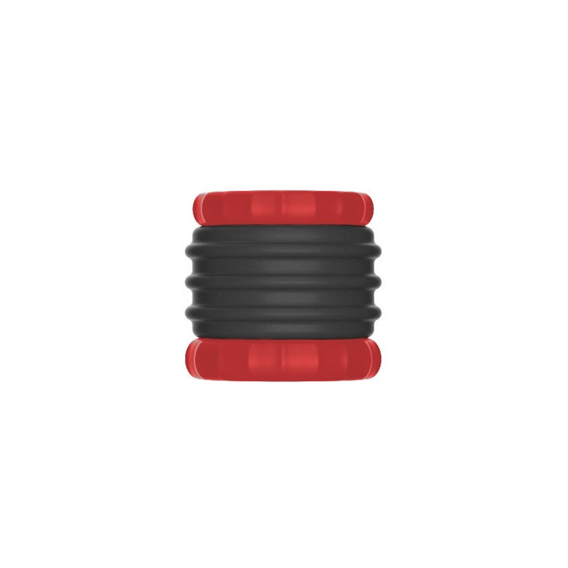 FUKR Ballstretcher Soqlo 35 mm - Hauteur 5 cm Noir-Rouge